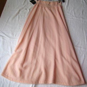 Renee Tener for Jean Pierre Lambs Wool Skirt in Barbie Pink - Brand New